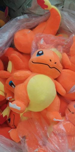 PELUCHE POKEMON - SALAMÈCHE (CHAMANDER) 30 CM / 12